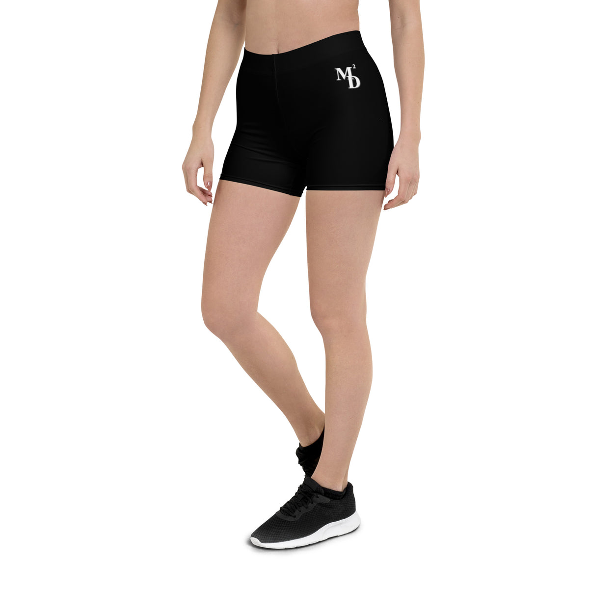 Spandex Shorts, Black M2D - Making Moves Daily 