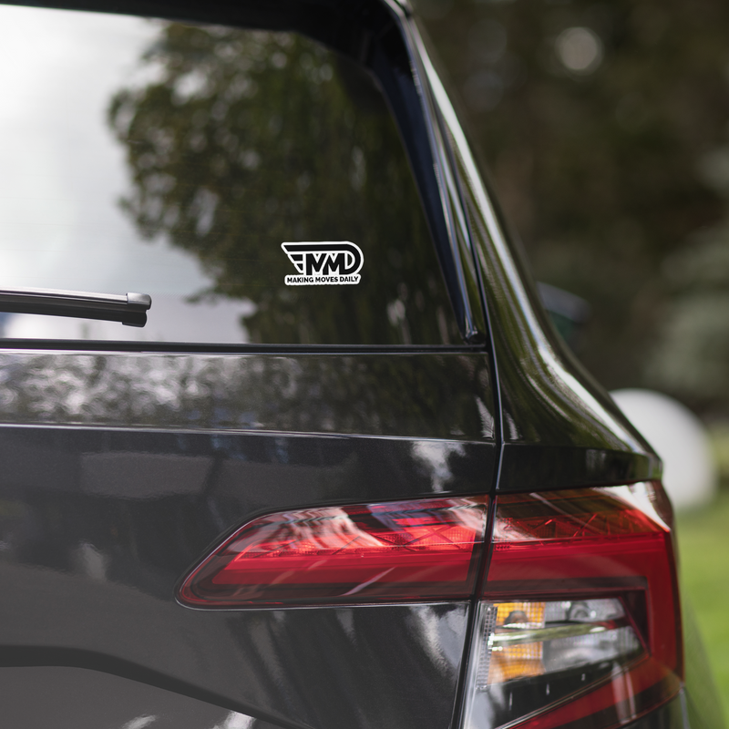 MMD Black Bubble-free stickers - Making Moves Daily 