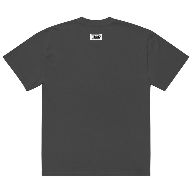 M2D Black Oversized Faded t-shirt - Making Moves Daily 
