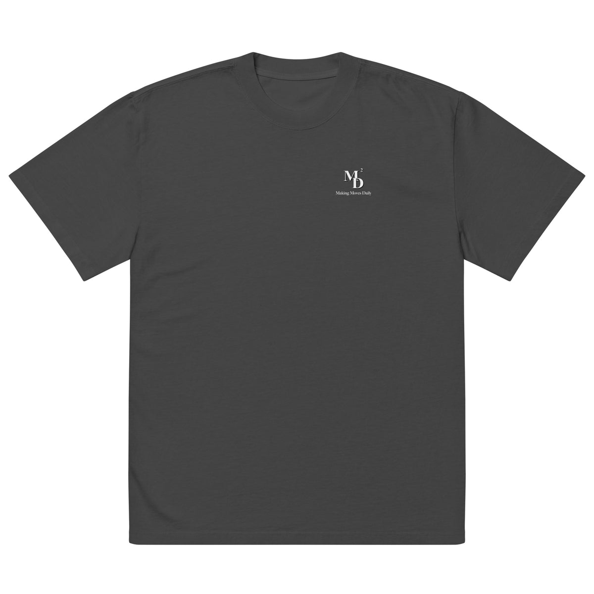 No Pain No Gain Oversized faded Black T shirt - Making Moves Daily 