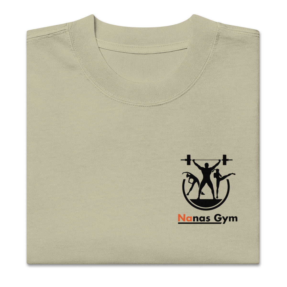 Nanas Gym Oversized Shirt - Making Moves Daily 