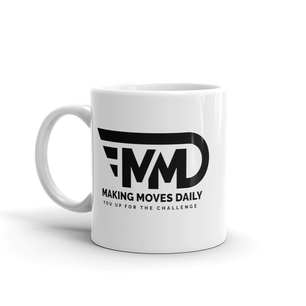 MMD Black Logo Mug - Making Moves Daily 