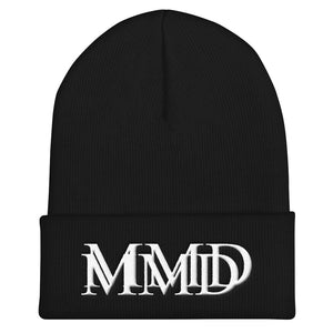 MMD Black Blurred Vision Cuffed Beanie - Making Moves Daily 