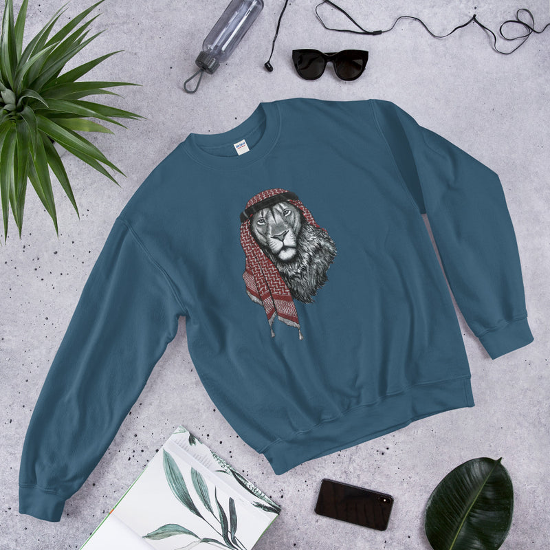 MMD Lion Sweatshirt - Making Moves Daily 