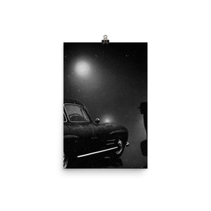 Vintage Car Poster - Making Moves Daily 