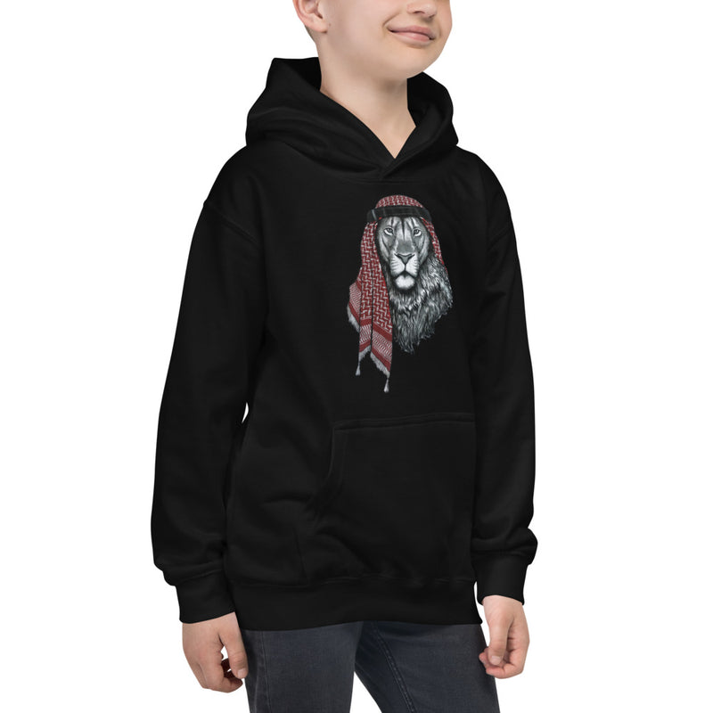 Kids MMD Lion Black Hoodie - Making Moves Daily 