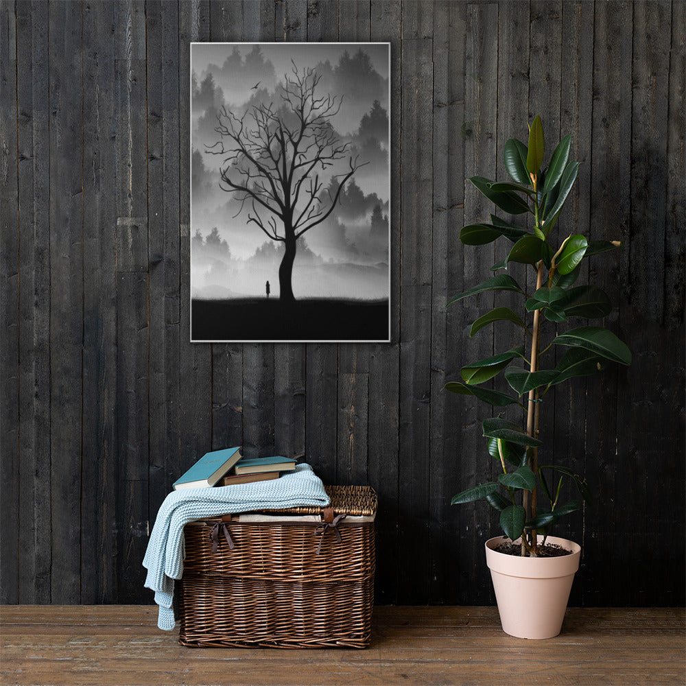 Lady and Tree 24x36 Canvas – Making Moves Daily