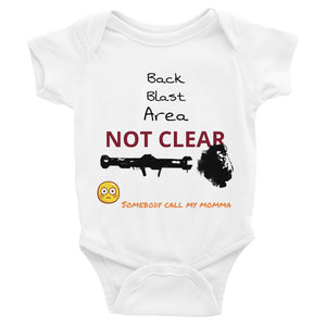 Infant Back Blast Area Bodysuit 6m - 24m - Making Moves Daily 