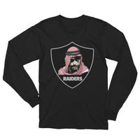 Raiders Black Long Sleeve T-Shirt w Red Shemagh - Making Moves Daily 