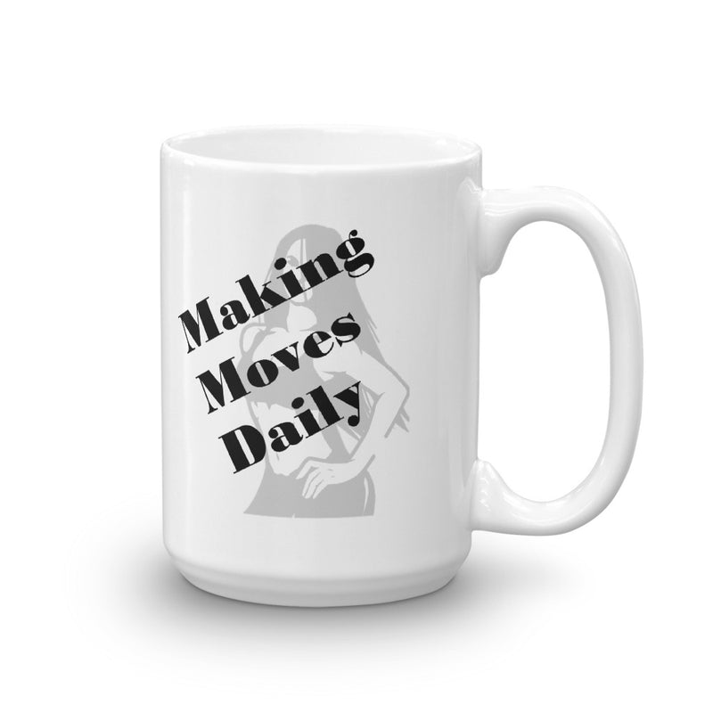 MMD Woman & Men Logo Mug - Making Moves Daily 
