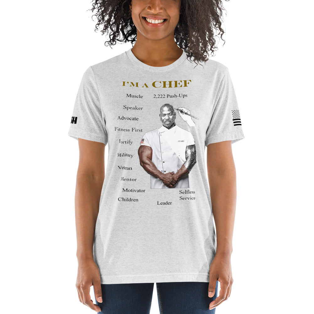 Chef Rush short sleeve t-shirt - Making Moves Daily 