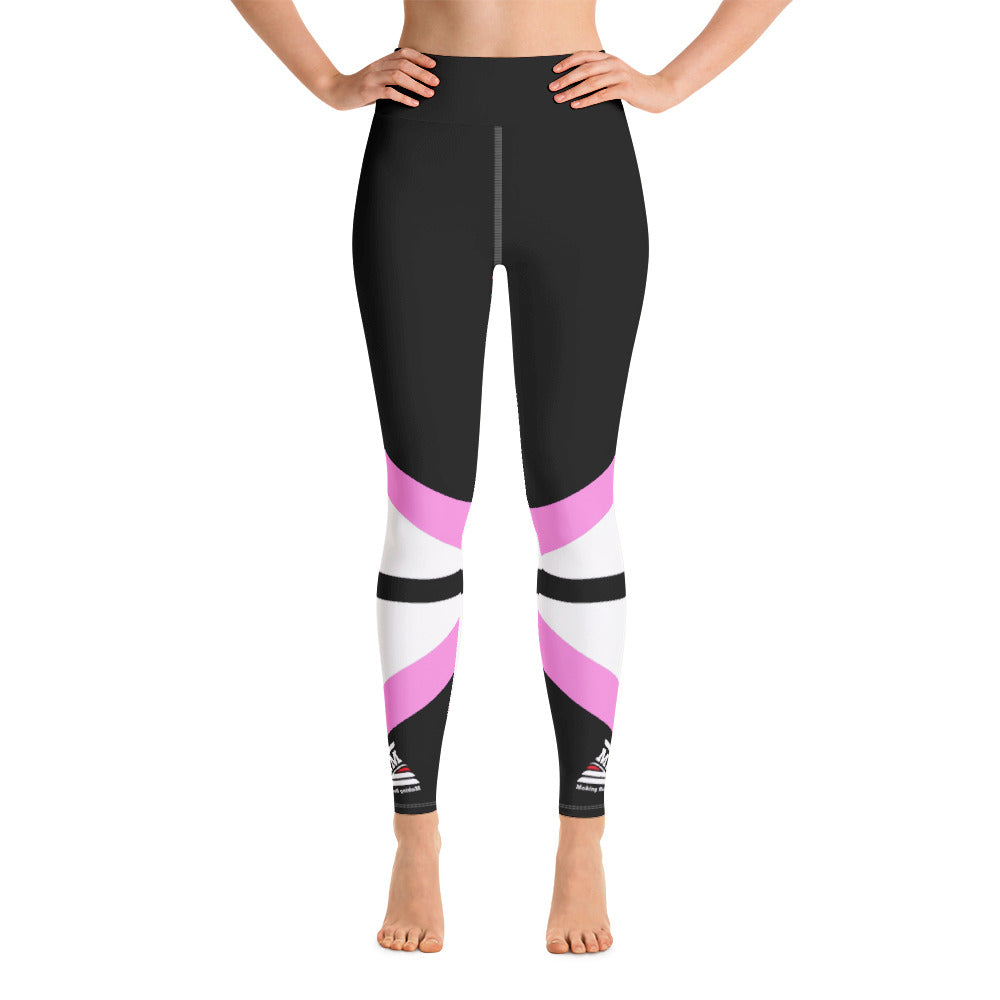 MMD Workout Pink Leggings - Making Moves Daily 