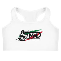 MMD Women Logo Sports bra - Making Moves Daily 