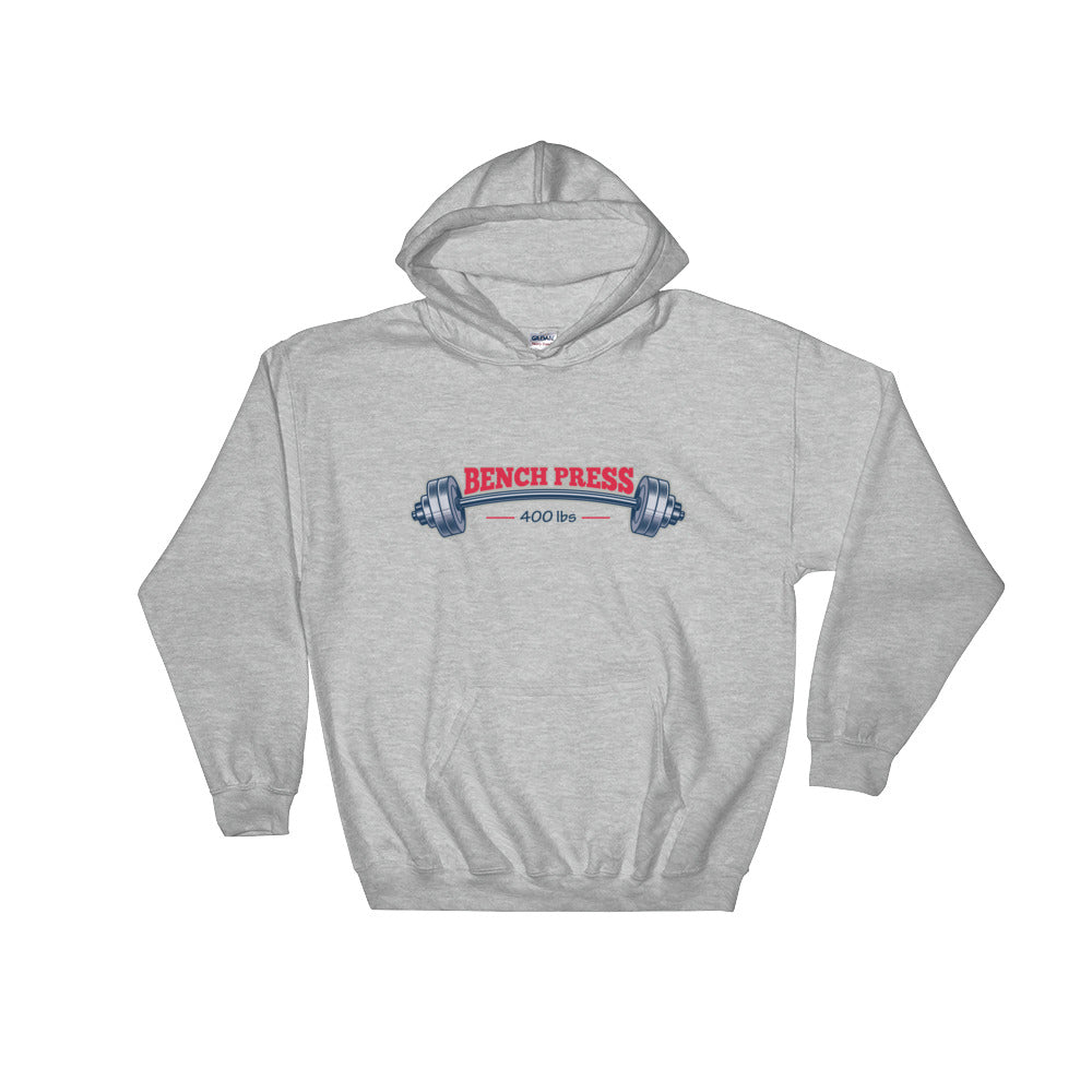 Bench Press Hoodie - Making Moves Daily 