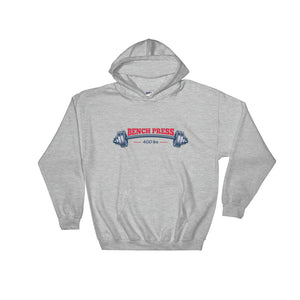 Bench Press Hoodie - Making Moves Daily 