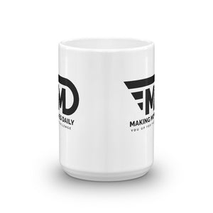 MMD Black Logo Mug - Making Moves Daily 