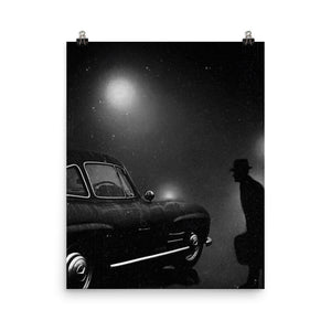 Vintage Car Poster - Making Moves Daily 
