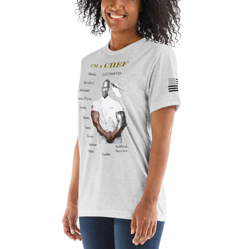 Chef Rush short sleeve t-shirt - Making Moves Daily 