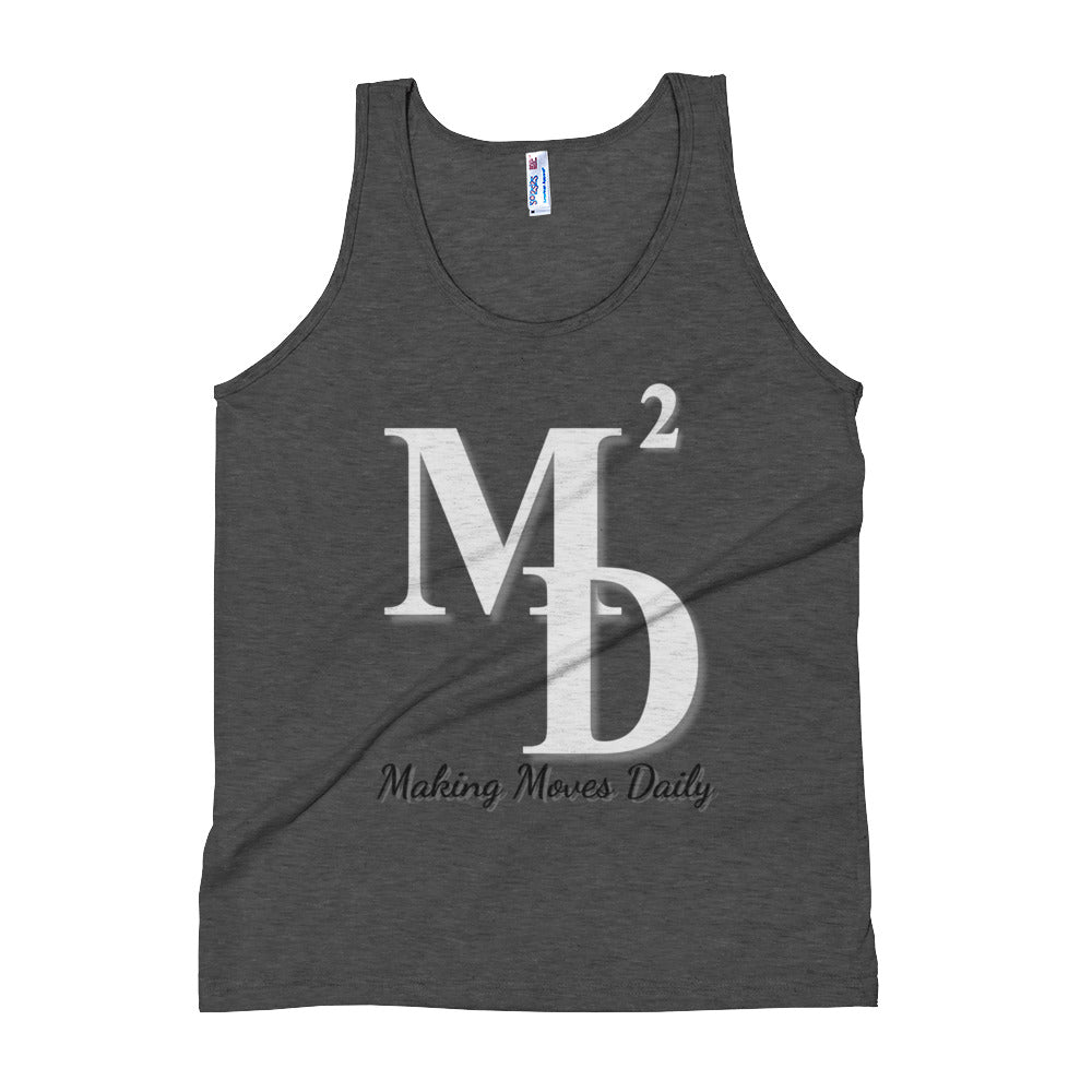 M2d Tank Top | Grey | Unisex - Making Moves Daily 