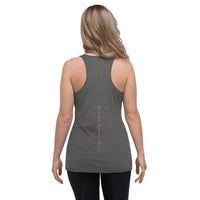 Women's Racerback Tank | Grey | My Life My Choice - Making Moves Daily 